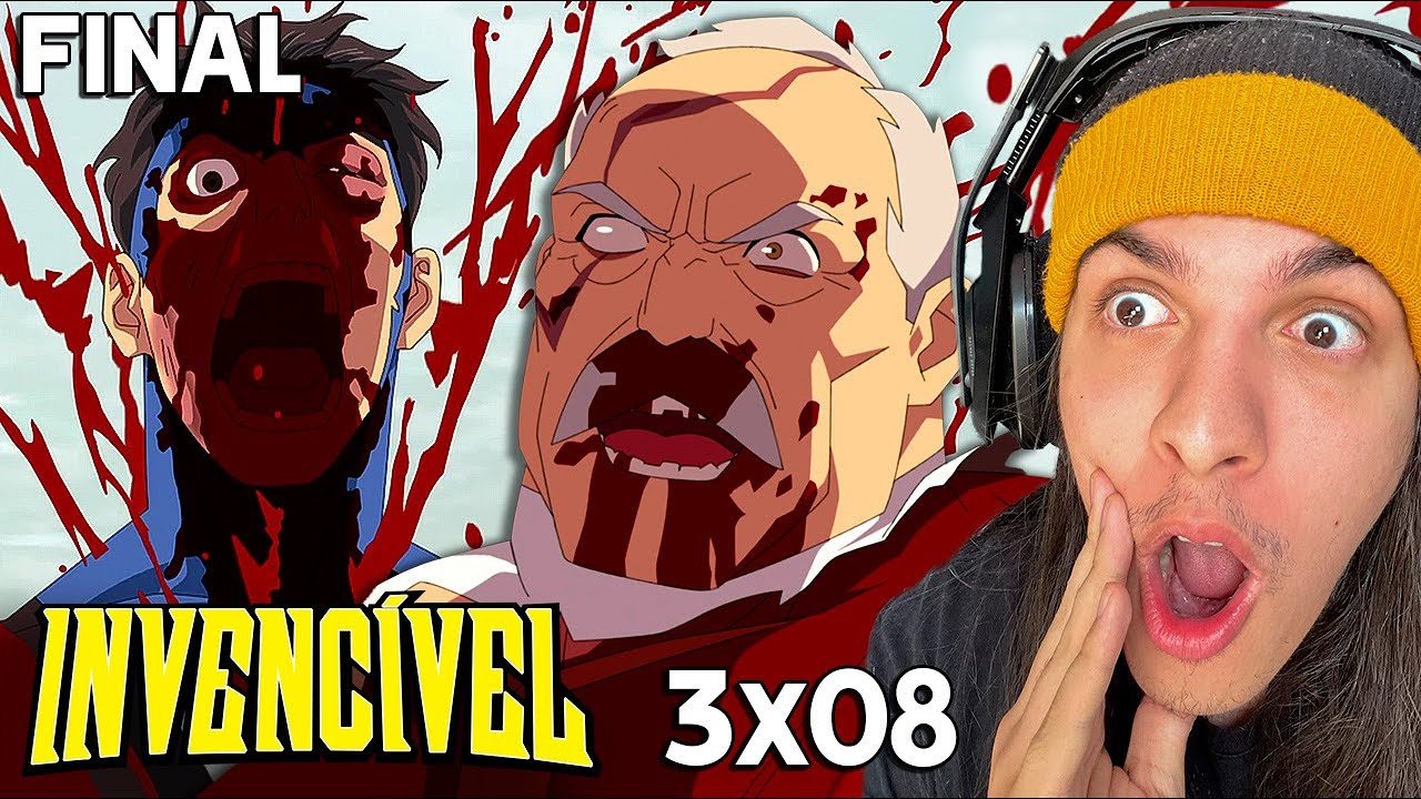 INVENCÍVEL VS CONQUISTA!! O MELHOR EPISÓDIO DE TODOS! - React Invencível EP 8 Temporada 3 (Final)