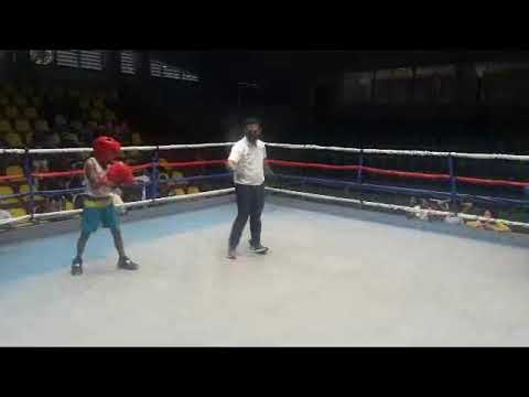 Josue Garcia vs Jorge Palacios, miercoles 2 de septiembre de 2020. Gimnasio Nicarao.