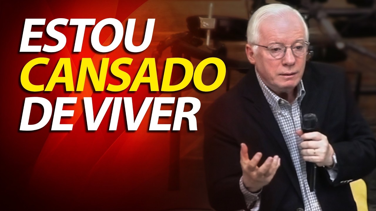 Estou cansado de viver, vou desabafar a amargura que tenho no coração | Jó 10 | Pastor Paulo Seabra