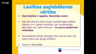 E-seminārs: Kāda būs Tava izvēle? 4.nodarbība “Laulības saglabāšana vai šķiršana”, 09.05.2018.