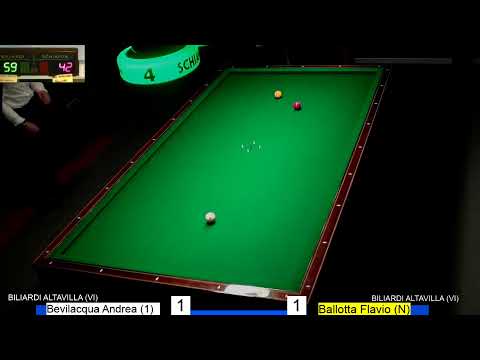 Ballotta Flavio(N) vs  Bevilacqua Andrea(1)    FINALE