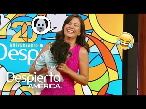 Ana Patricia le contó chistes de perros a su sobrino Chómpiras