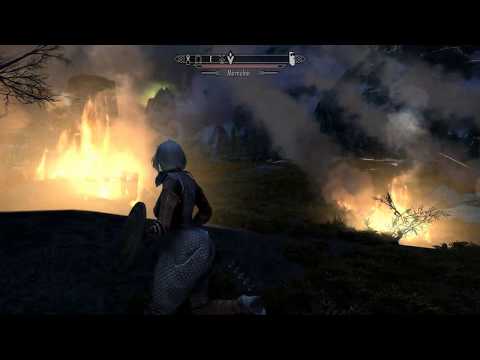 Skyrim Special Edition Gameplay Walkthrough 250 Mods - Part 4 - First Dragon Soul