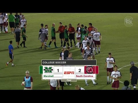 HIGHLIGHTS: Men's Soccer Defeats Marshall 2-1 (10/2/16)