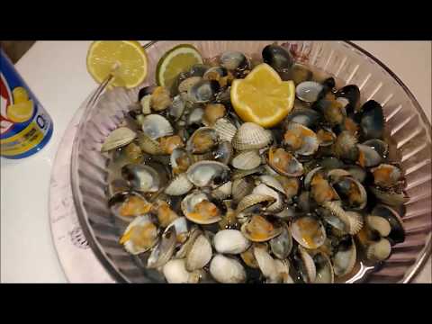 BERBERECHOS AL VAPOR CON LIMA-LIMÓN