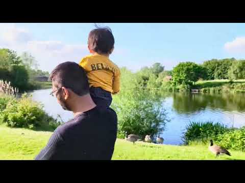 Leisha enjoying the lake view and watching ducks#nature #naturelovers #views #uk