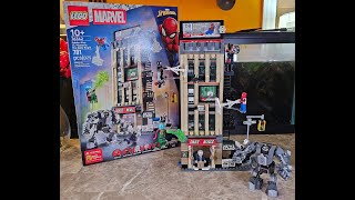 LEGO 76342 Marvel Spider-Man vs. Mysterio: The Daily Bugle Unboxing and Review (Mod options)