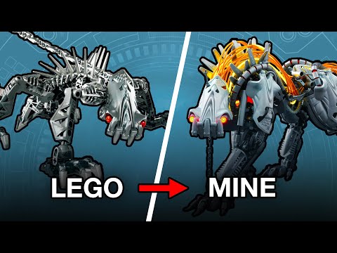 I Fixed my favorite BIONICLE - Spinax Revamp