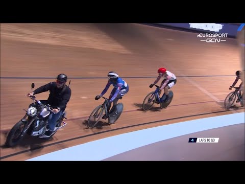 2022 Track Nations Women's Keirin Saint Quentin En Yvelines Rd 3