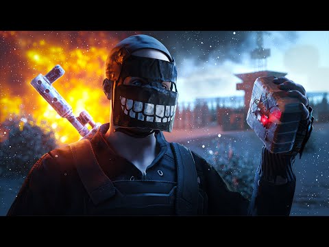 Solo Taking Over a Huge Ice Lake (3 Raid Defenses) - Rust Movie