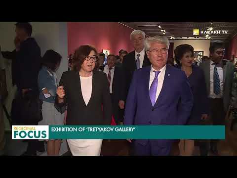 Paintings of the Tretyakov Gallery are showcased in Astana