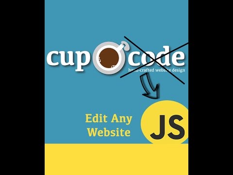 Edit Any Website With Javascript