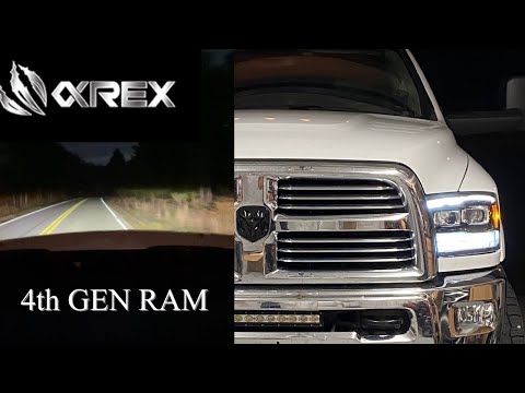 Alpharex G2 Pro Series Headlight Install on 4th Gen Ram 2500 (2009-2018)