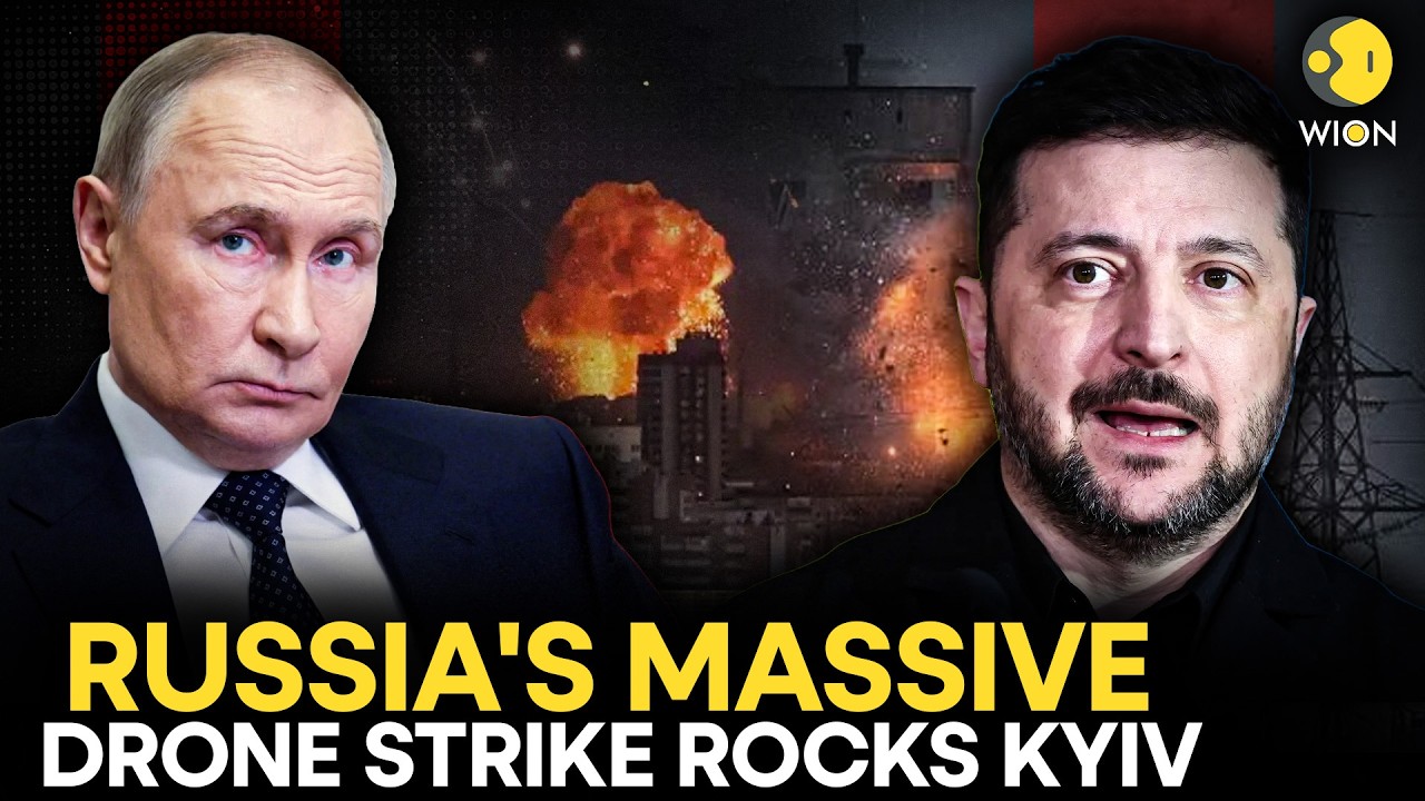Russia-Ukraine War LIVE: Massive Drone Strike Rocks Kyivstar Hq in Kyiv | WION