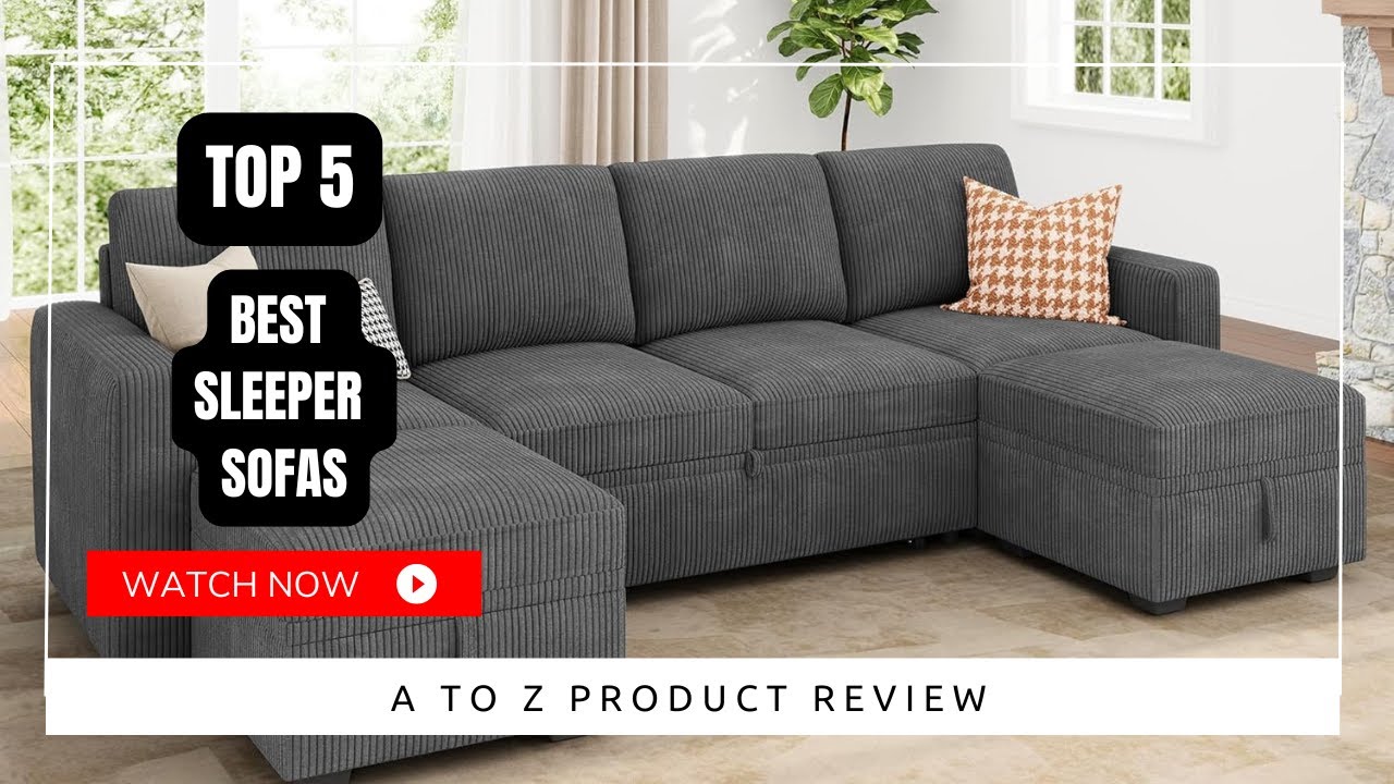 Best Sleeper Sofas On Amazon / Top 5 Product ( Reviewed & Tested )