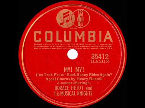 1940 Horace Heidt - My! My! (Henry Russell, vocal)