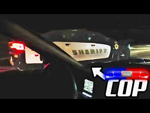 Street Racing With The SHERIFF?! Coolest Cop EVER! Video