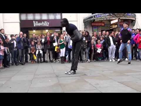 Amazing street breakdance performance