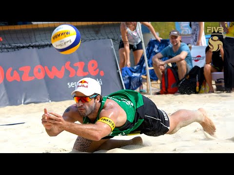 RIDICULOUS SAVES by Bruno Schmidt! | Highlights Beach Volleyball World
