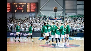 Green White Boys palaikymas LKL rungtynėse prieš Prienus