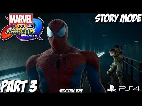 Marvel vs Capcom Infinite Story Mode Gameplay Walkthrough Part 3 - Mind Stone - PS4 Lets Play