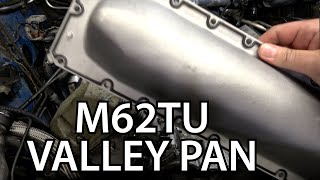 Part 4: Valley Pan Replacement - M62TU Timing Chain Guide Replacement DIY - E53 Rescue