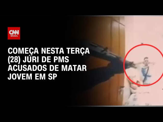 PMs acusados de morte de jovem rendido em Paraisópolis vão a júri em SP | LIVE CNN
