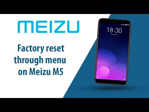 How to Factory Reset through menu on Meizu M5?