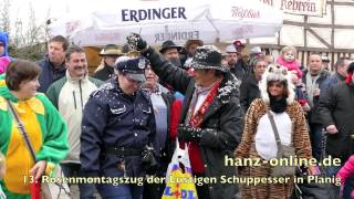 preview picture of video 'hanz-online: 13. Rosenmontagszug der Lustigen Schuppesser in Bad Kreuznach-Planig'