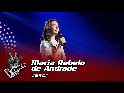 Maria Rebelo de Andrade - "Traitor" | Blind Audition | The Voice Kids