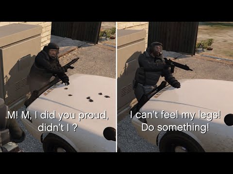 GTA 5 - Crew Deaths (Norm Richards, Daryl Johns, Hugh Welsh, Karim) - All Heist Missions