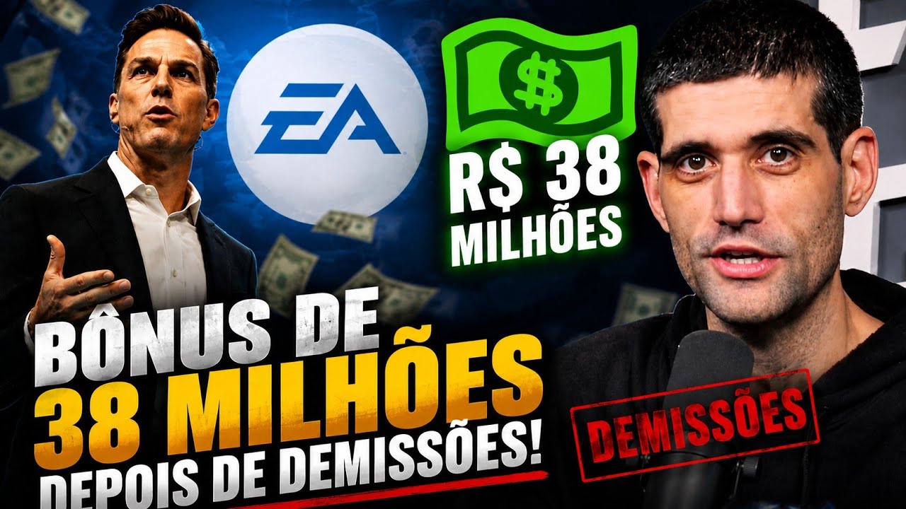 CEO da EA recebe BÔNUS de 38 Milhões depois de Onda de Demissões