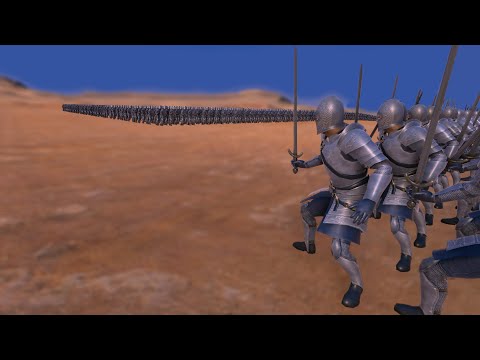 15000 Gondor soliders vs 10000 Heavy Knights - Ultimate Epic Battle Simulator