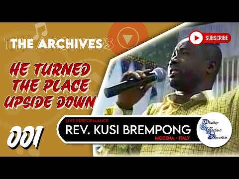 Reverend Kusi Brempong (a.k.a Kusi Berko) Shakes Modena - Live performance | The Archives