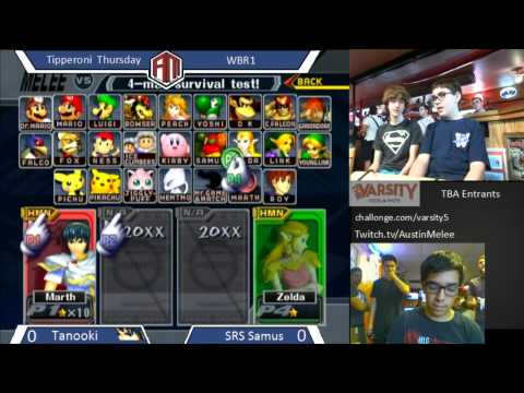 Tipperoni 5 - Tanooki (Marth) vs SRS Samus (Doc/Marth) - WBR1