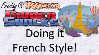 Gamer Snacks: Doing it French Style!