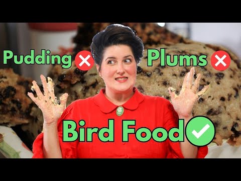 I Made Victorian Christmas Plum Pudding (It has bird food in it?!)