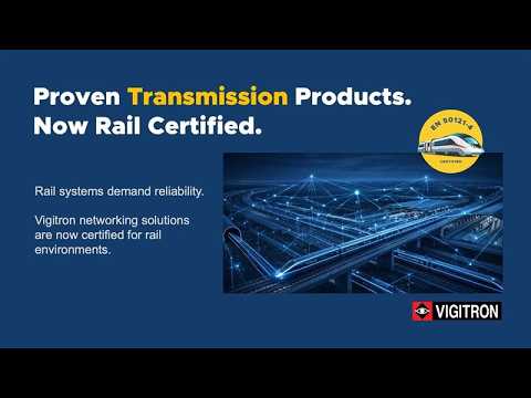 Rail Certified Networking Solutions for Security Systems | Vigitron