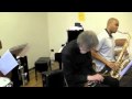 "Baroque Steps" Tom Harrell Quintet with Strings, rehearsal day 1, July 13, 2010
