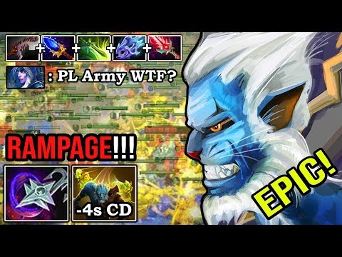 REASON Why PL is the Most CANCER HERO IN 7.23E | Max 30 Lvl Ninja Gear 4s Doppelganger RAMPAGE DotA2