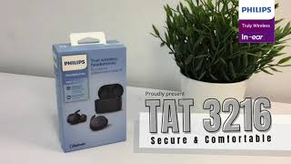 Video Unboxing New Philips TAT3216 - Smart & Comfortable TWS