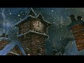 Vintage Oldies Playing In Another Room And It S Snowing Crackling Fireplace Blizzard