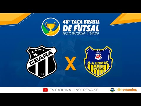 CEARÁ-CE X ESMAC-PA - 48ª TAÇA BRASIL DE FUTSAL - RODADA 2
