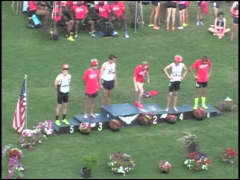 Boys Mile Championship Awards - New Balance Nationals Outdoor 2013