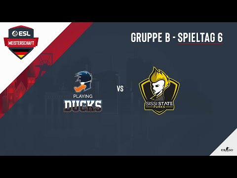 Sissi State Punks vs. Playing Ducks - ESL Herbstmeisterschaft - CS:GO - Woche 6 - Gruppe B