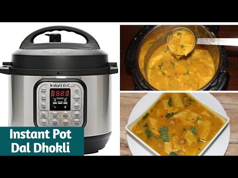How to Make Dal Dhokli in Instant Pot | Dal Dhokli in Instant Pot | Instant Pot Indian Recipe