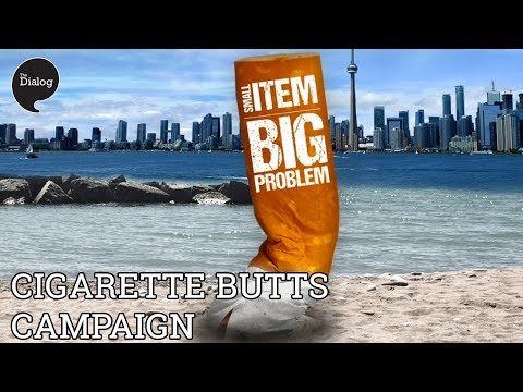 Cigarette Butts Campaign