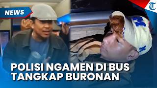 Aksi Polisi Nyamar Jadi Pengamen di Bus Demi Tangkap Buronan Kasus Tawuran di Padang