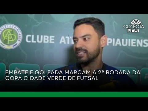 Empate e goleada marcam a 2ª rodada da Copa Cidade Verde de Futsal