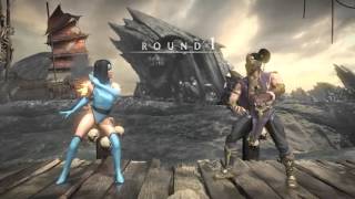 Mortal Kombat X Invasion Boss Rain Vs Klassic Kitana
